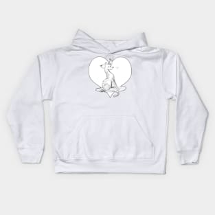 A Matter of the Heart Kids Hoodie